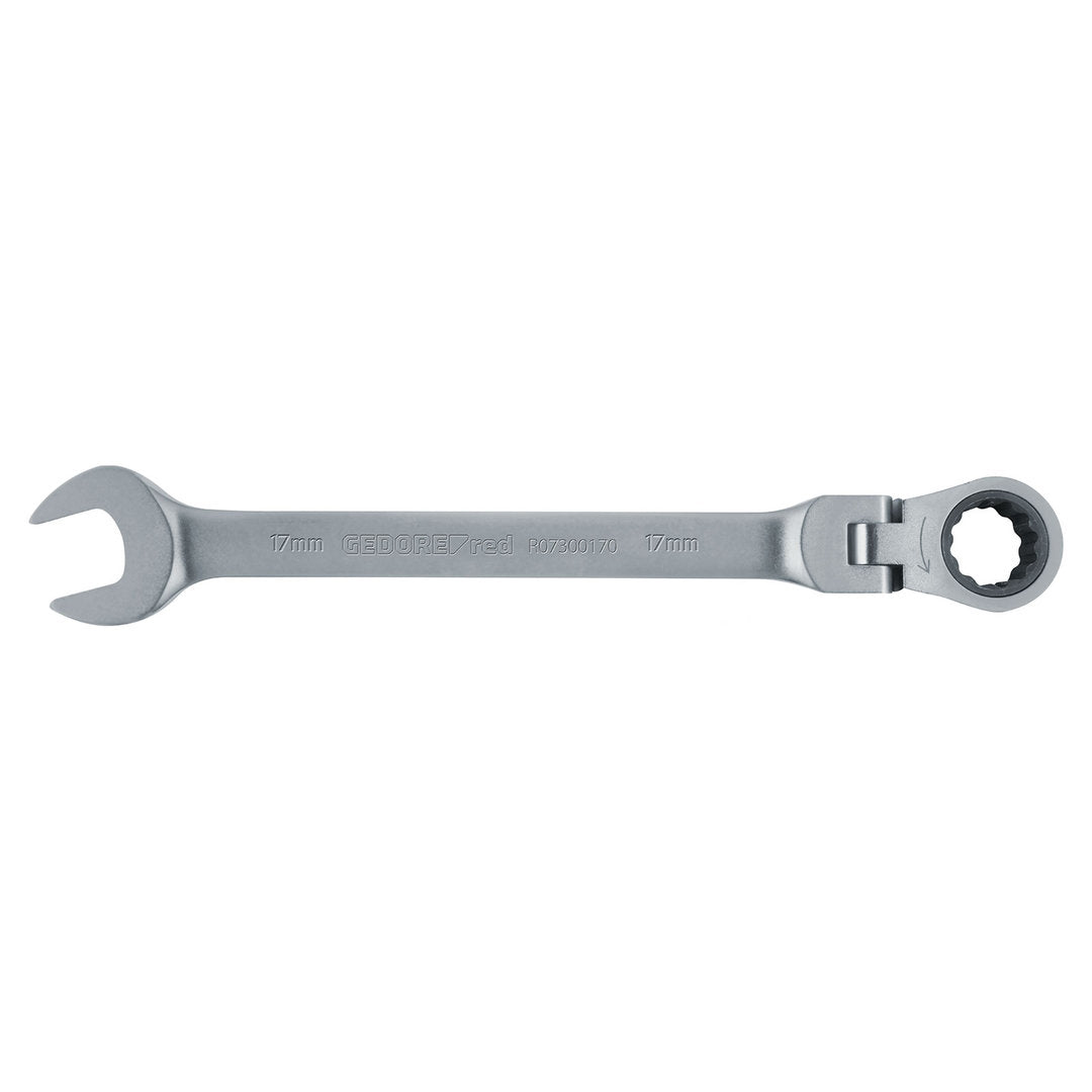 R07300130 - Llave combinada de carraca articulada 13 mm 185 mm
