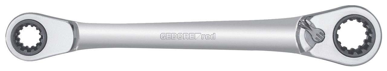 R07501019 - Llave de carraca poligonal doble 10+13+17+19 mm