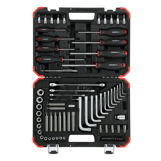 R68003075 - Juego de herramientas de atornillar TORX incl. maleta, 75 piezas