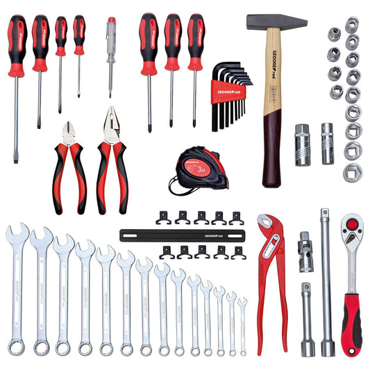 R21650057 - Juego de herramientas SCHRAUBER incl. caja de herramientas, 57 piezas