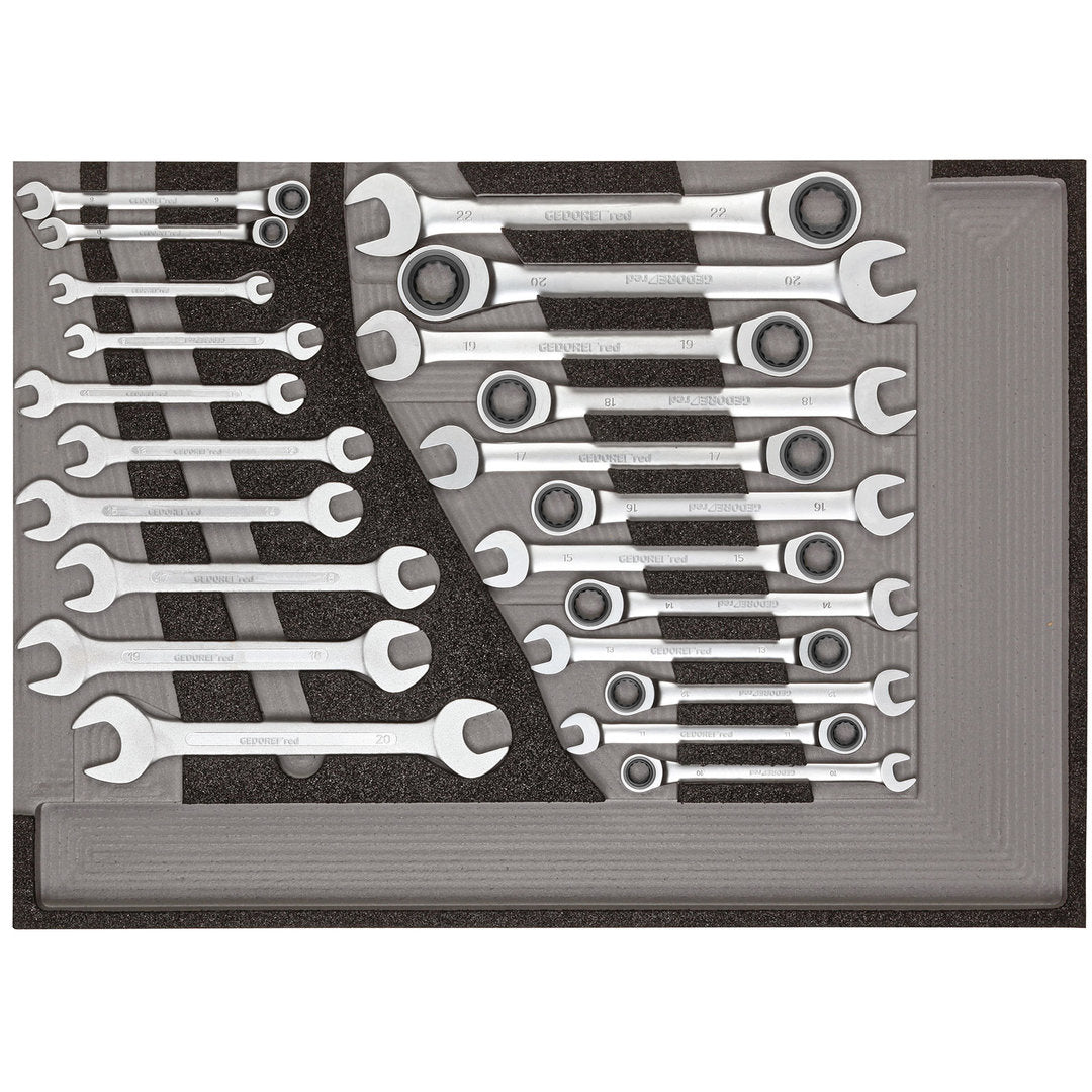 R22350006 - Juego de llaves para tornillos 1/1 módulo CT, 22 piezas